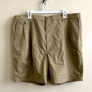 Haggar men’s khaki shorts